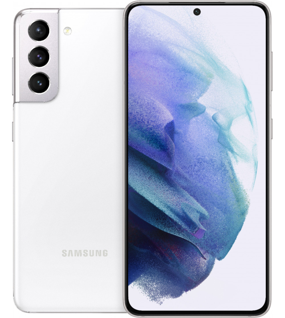 Samsung Galaxy S21 G991 5G Dual Sim 6GB RAM 128GB - Blanc